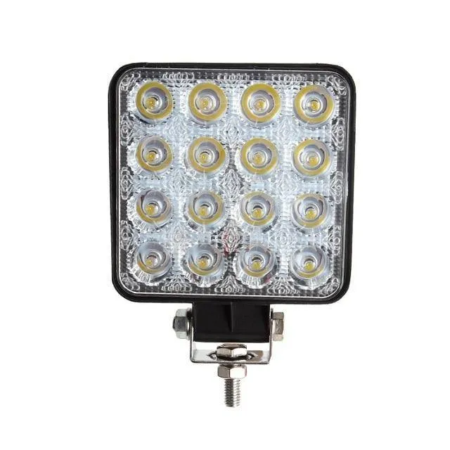 Auto Arbeit LED Lichtleiste 27W 51W 48W Auto Licht Spot Strahl 12v 24v Led Für Jeep ATV UAZ SUV 4WD 4x4 Lkw Traktor Offroad Scheinwerfer