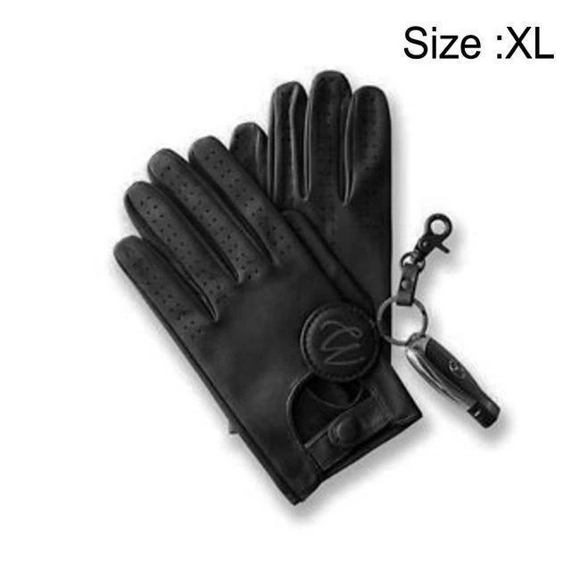 Klassische Herren-Fahrhandschuhe, weich, echtes echtes Lammleder, neue Screen-Fäustlinge, Bekleidungszubehör