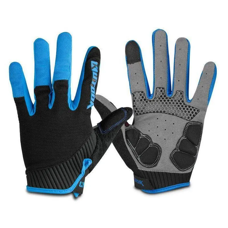 Winter Vollfingerhandschuhe Männer Touchscreen Anti-Schock Atmungsaktive Fitnesshandschuhe Gewichtheben Sport