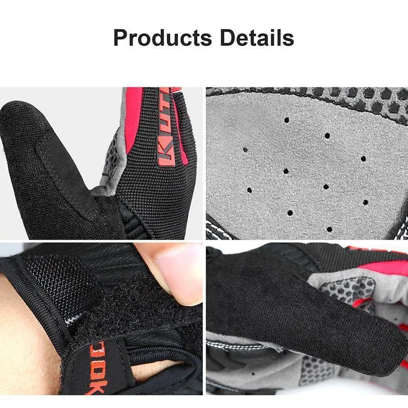 Winter Vollfingerhandschuhe Männer Touchscreen Anti-Schock Atmungsaktive Fitnesshandschuhe Gewichtheben Sport