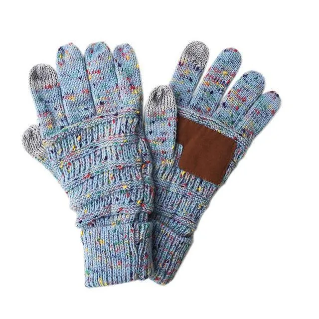 Winter Handschuhe Frauen Mode Stricken Handschoenen Guantes Finger Touchscreen Handschuhe Männer Fäustlinge