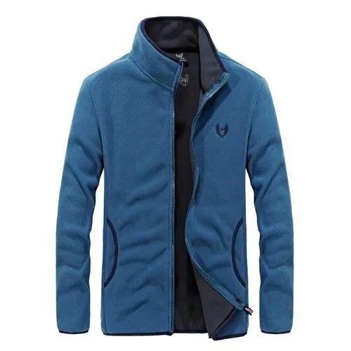 Softshell Fleece Denim blau Hoodies Sweatshirt Herren Hip Hop plus Größe L ~ 7XL 8XL sportliche Trainingsanzüge Hoodies