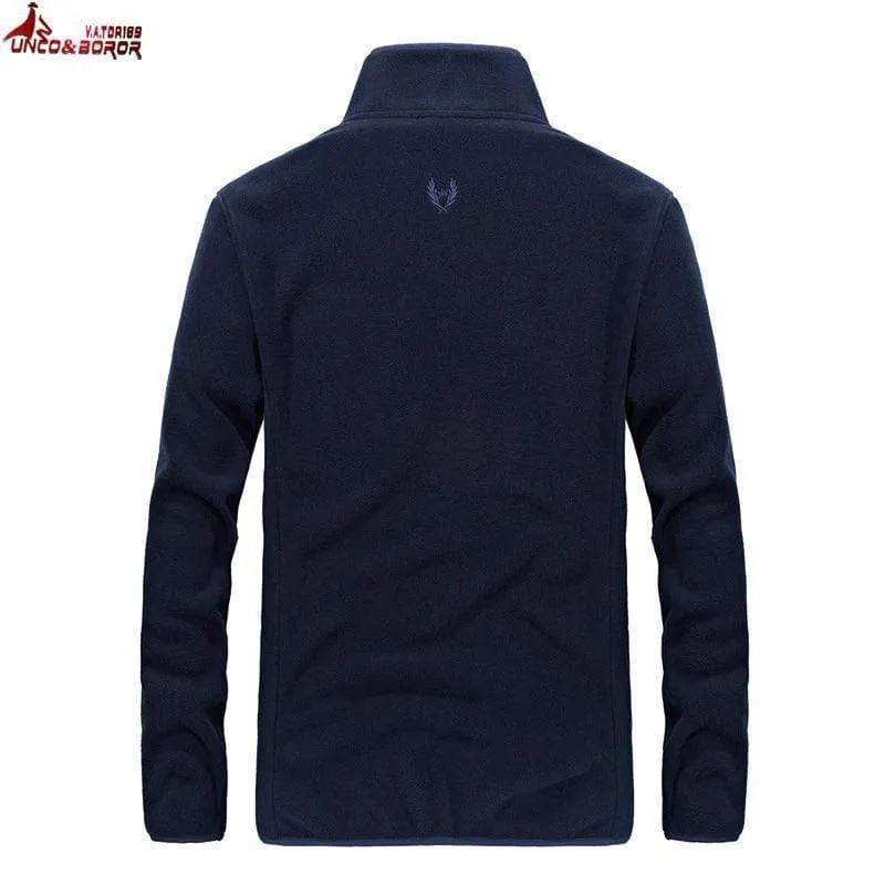 Softshell Fleece Denim blau Hoodies Sweatshirt Herren Hip Hop plus Größe L ~ 7XL 8XL sportliche Trainingsanzüge Hoodies