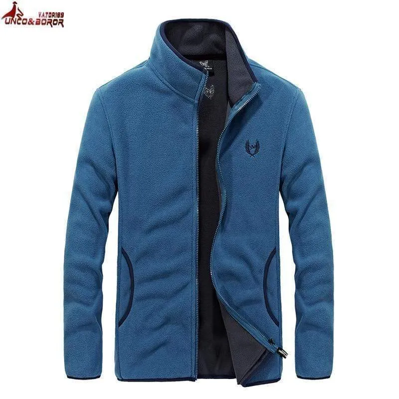 Softshell Fleece Denim blau Hoodies Sweatshirt Herren Hip Hop plus Größe L ~ 7XL 8XL sportliche Trainingsanzüge Hoodies