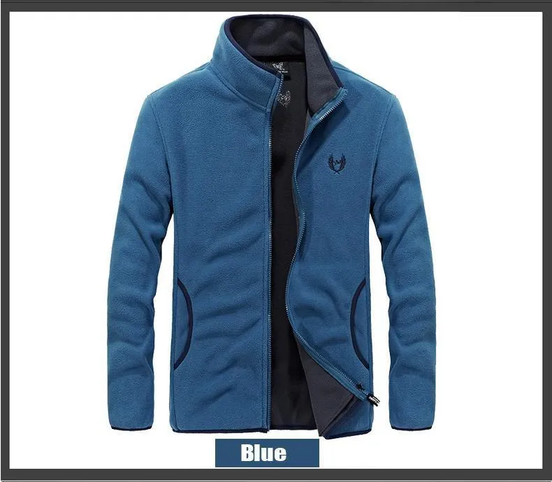 Softshell Fleece Denim blau Hoodies Sweatshirt Herren Hip Hop plus Größe L ~ 7XL 8XL sportliche Trainingsanzüge Hoodies