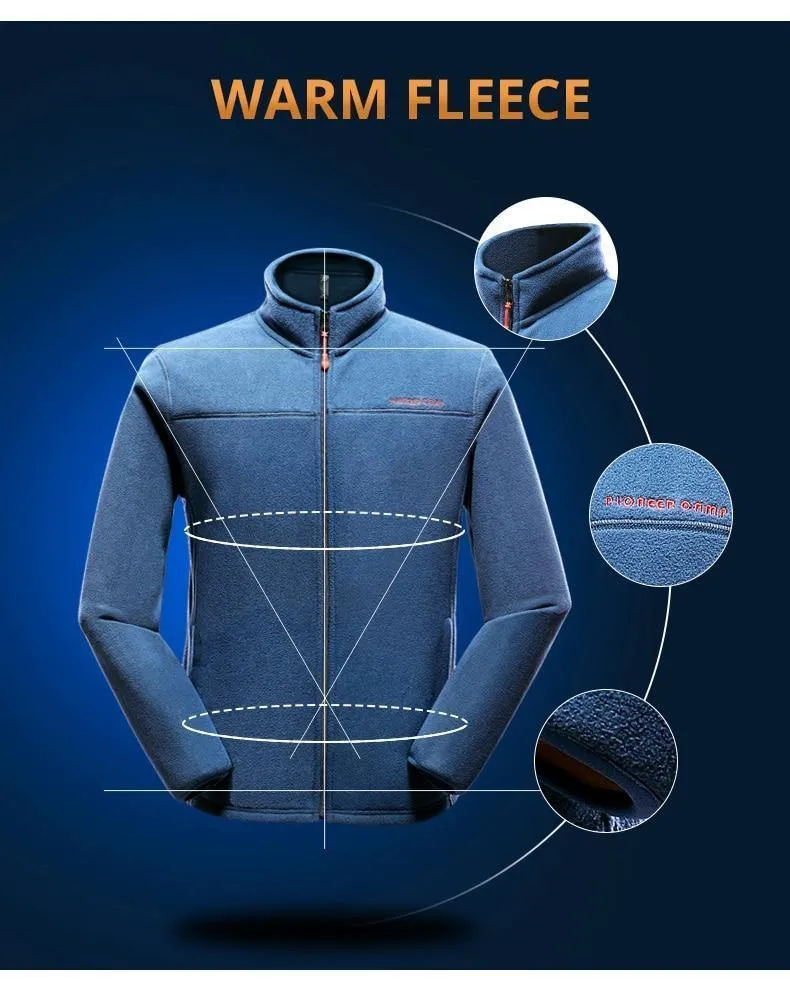 Fleece Hoodies Herren Markenkleidung Herbst Winter Reißverschluss Sweatshirts männliche Qualität Herrenbekleidung