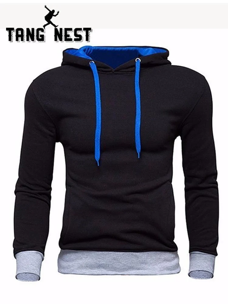 Männer Sweatshirt Neue design Mode Feste Kapuze Casual Herbst Hoodies 4 Farben Männlich Hohe Qualität Pullover