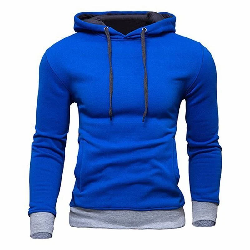 Männer Sweatshirt Neue design Mode Feste Kapuze Casual Herbst Hoodies 4 Farben Männlich Hohe Qualität Pullover