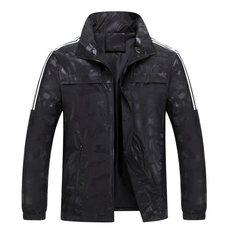 Lose Herren-Jacken mit Kapuze, Windjacke, wasserdichte Jacken, Herrenmantel, Frühlings-Freizeitmantel für Herren