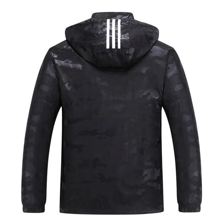 Lose Herren-Jacken mit Kapuze, Windjacke, wasserdichte Jacken, Herrenmantel, Frühlings-Freizeitmantel für Herren