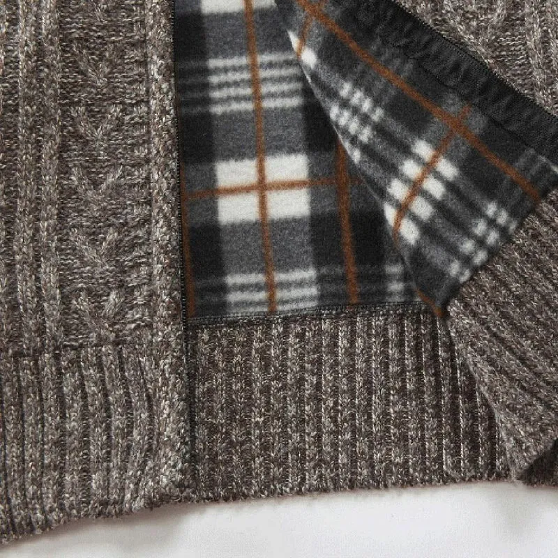 Mode Lange Ärmel Zipper Oberbekleidung Baumwolle Mischung Herbst Winter Casual männer Jacke Mantel