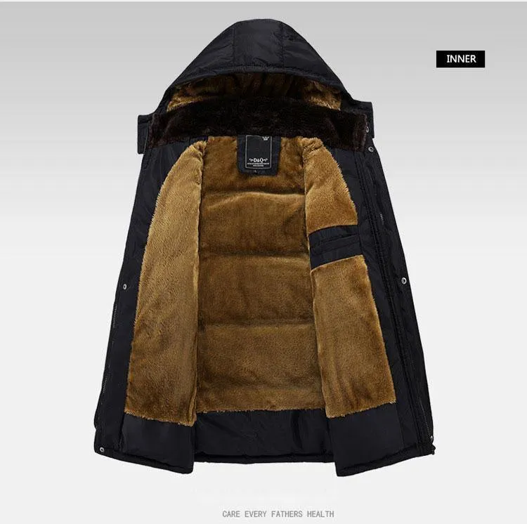Winterjacke Herren Herren Mantel Winter Marke Mann Kleidung Casacos Masculino Dicker Wintermantel