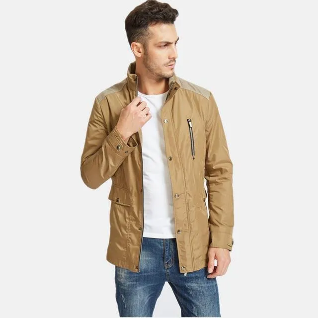 Jacken und Mäntel Jaqueta Masculina Männlichen Casual Fashion Große Größe Jacken Hombre uniform M-3XL