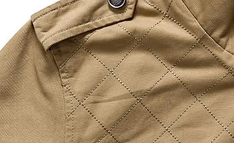 Herrenjacke Plus Samt Einfarbig Top-Qualität Jacke Herren Winter Warme Jacke Asiatische Größe 3XL MWJ193