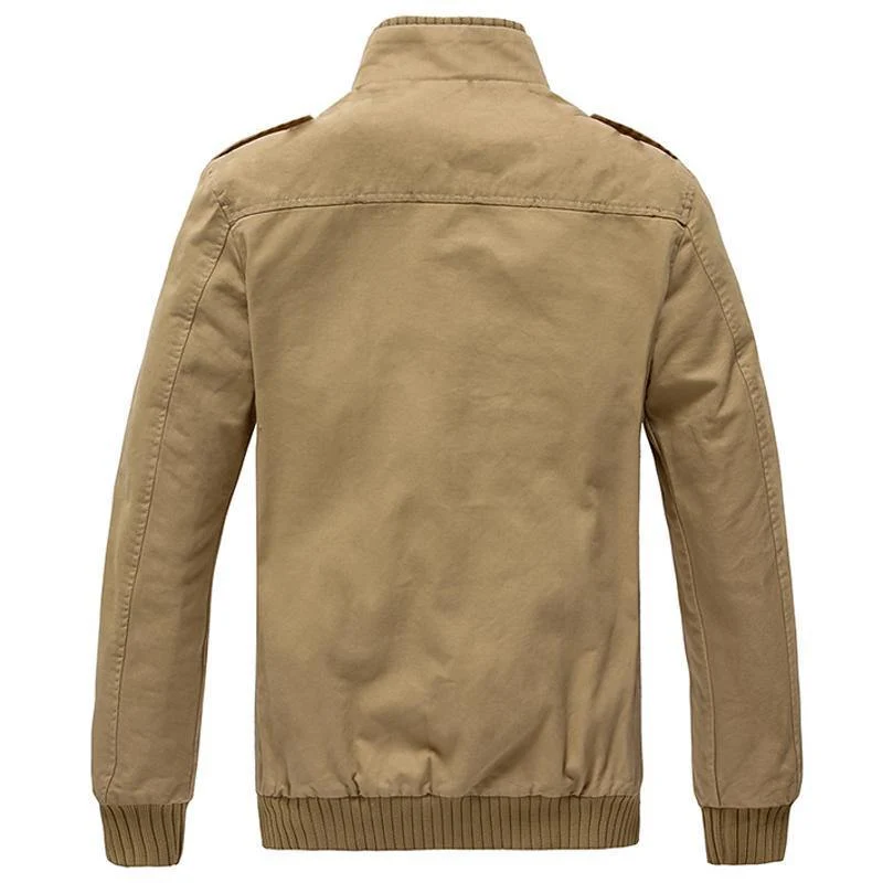 Herrenjacke Plus Samt Einfarbig Top-Qualität Jacke Herren Winter Warme Jacke Asiatische Größe 3XL MWJ193