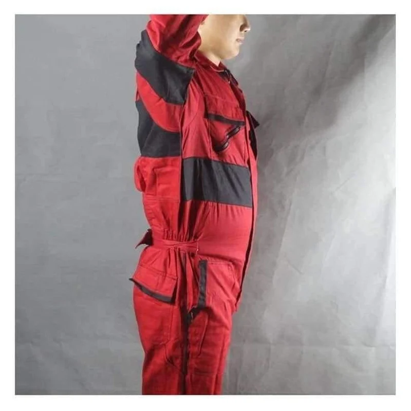 Arbeitsoveralls, Schweißen, feuerfeste Arbeitskleidung, Langarm-Overalls für Arbeiter, Mechaniker, Maschine, Autoreparatur, Fabrikuniformen