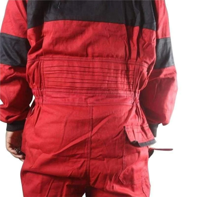 Arbeitsoveralls, Schweißen, feuerfeste Arbeitskleidung, Langarm-Overalls für Arbeiter, Mechaniker, Maschine, Autoreparatur, Fabrikuniformen