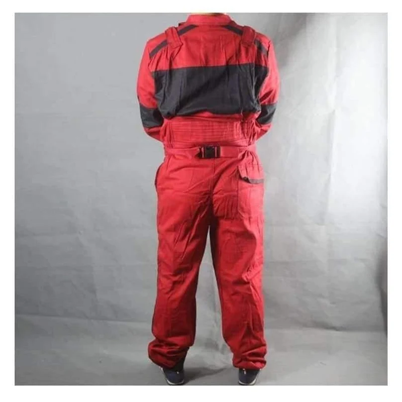 Arbeitsoveralls, Schweißen, feuerfeste Arbeitskleidung, Langarm-Overalls für Arbeiter, Mechaniker, Maschine, Autoreparatur, Fabrikuniformen