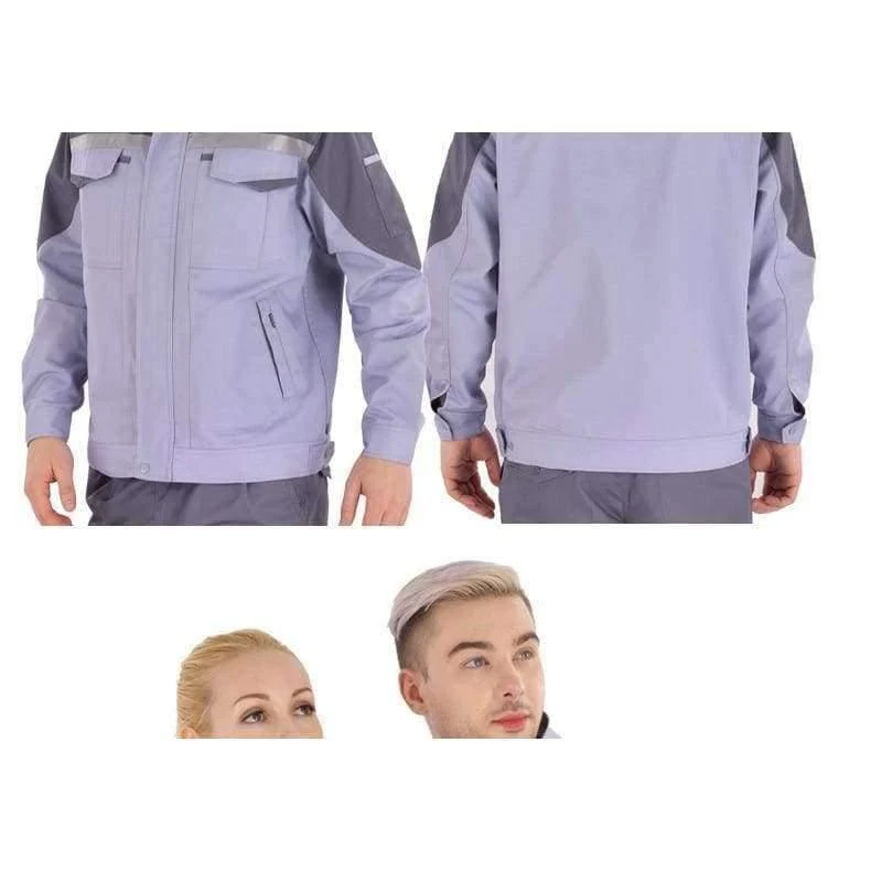 Arbeitskleidung, Männer, Frauen, Schweißgerät, Reparatur, große Größe, Overalls, Nähen, schützende Sicherheitsarbeitsjacke, Reinigungsuniform