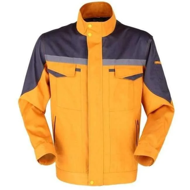 Arbeitskleidung, Männer, Frauen, Schweißgerät, Reparatur, große Größe, Overalls, Nähen, schützende Sicherheitsarbeitsjacke, Reinigungsuniform