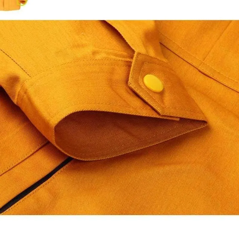 Arbeitskleidung, Männer, Frauen, Schweißgerät, Reparatur, große Größe, Overalls, Nähen, schützende Sicherheitsarbeitsjacke, Reinigungsuniform