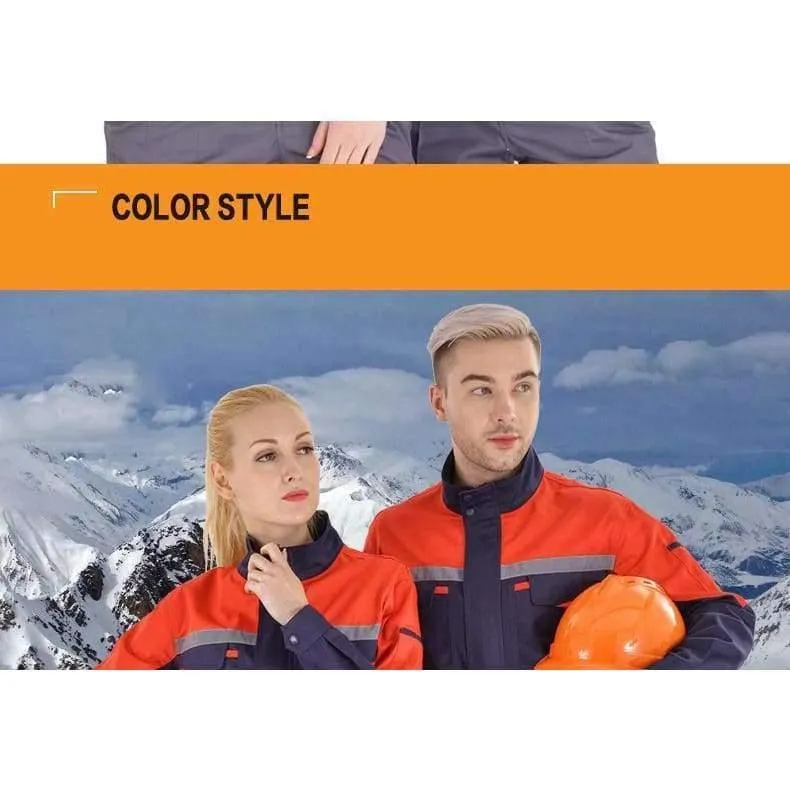 Arbeitskleidung, Männer, Frauen, Schweißgerät, Reparatur, große Größe, Overalls, Nähen, schützende Sicherheitsarbeitsjacke, Reinigungsuniform
