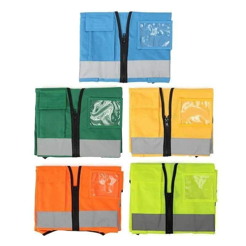 Warnschutzkleidung Sicherheitsweste Reflektierende Weste L, XL, 5 Farbe Nachtarbeitssicherheit Verkehr Radfahren