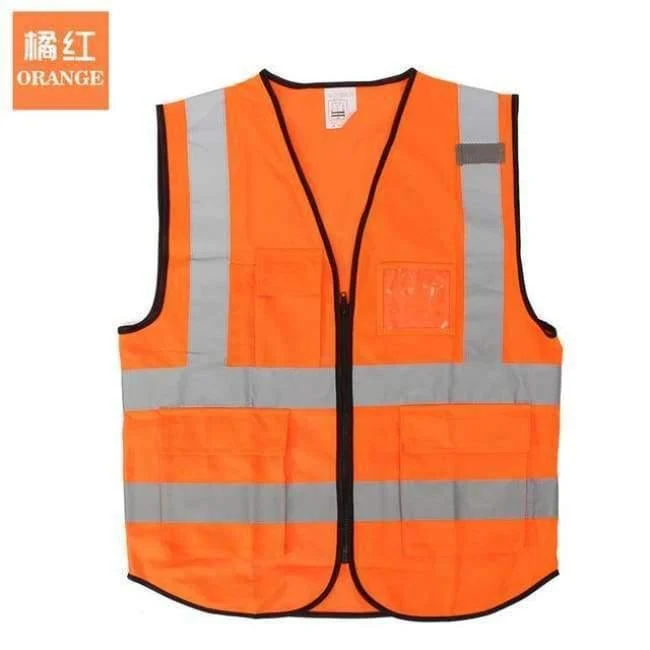 Warnschutzkleidung Sicherheitsweste Reflektierende Weste L, XL, 5 Farbe Nachtarbeitssicherheit Verkehr Radfahren