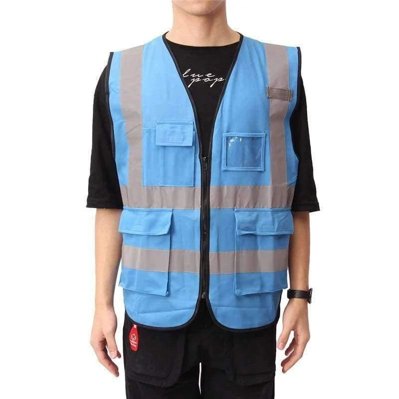Warnschutzkleidung Sicherheitsweste Reflektierende Weste L, XL, 5 Farbe Nachtarbeitssicherheit Verkehr Radfahren