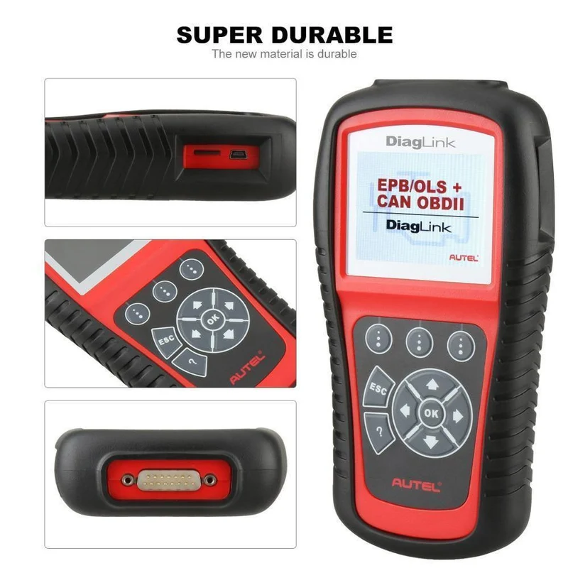 OBDII EOB2 Codeleser Vollsystem-Autodiagnosewerkzeug Autoscanner mit Ölrücksetzung EPB ABS-Service Gleiche wie MD802