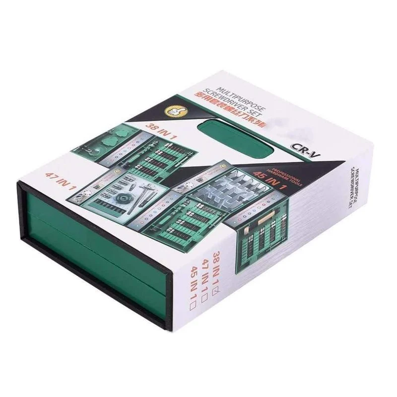 Schraubendreher-Set, 38-in-1-Reparatur-Werkzeug-Set, Präzisions-S2-Legierungsstahl-Ferramentas-Werkzeug für elektronische Reparatur-Werkzeug-Set für Telefon