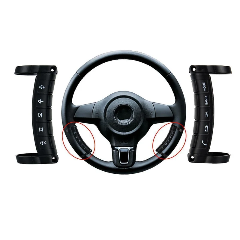 Drahtlose Lenkrad-Controller-Tasten-Fernbedienung für Stereo-DVD-GPS-Navigation, Auto-Auto-Elektronikteile