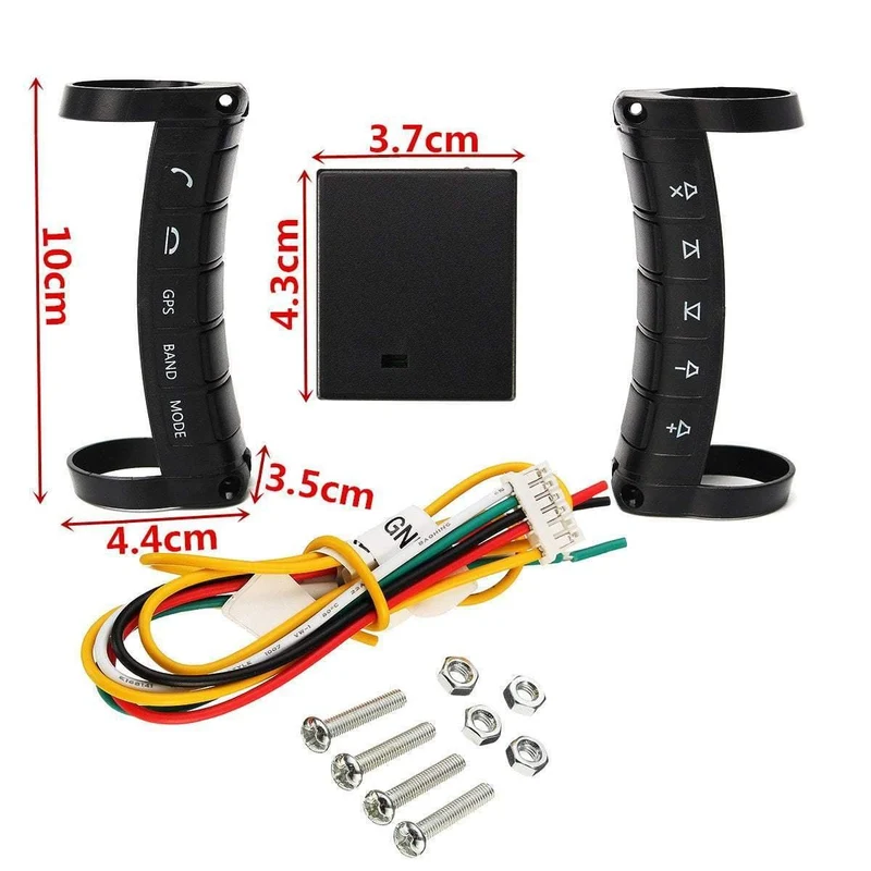 Drahtlose Lenkrad-Controller-Tasten-Fernbedienung für Stereo-DVD-GPS-Navigation, Auto-Auto-Elektronikteile