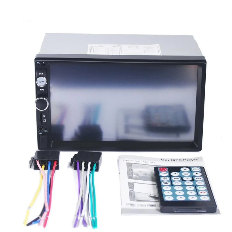 2din Auto Multimedia MP5 Player Audio Stereo 2DIN Autoradio 7 "HD Touchscreen Digitalanzeige Bluetooth Autoradio USB FM