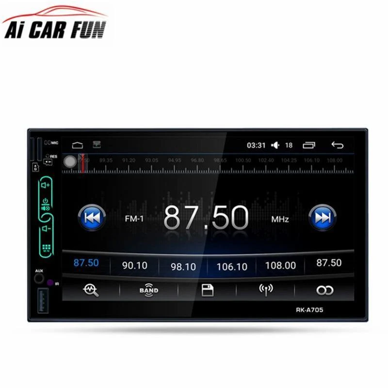 FHD kapazitiver Touchscreen, Autoradio, Medien-DVD-Player, integriertes WLAN, GPS-Navigation, Android 6.0-System, Mobiltelefon