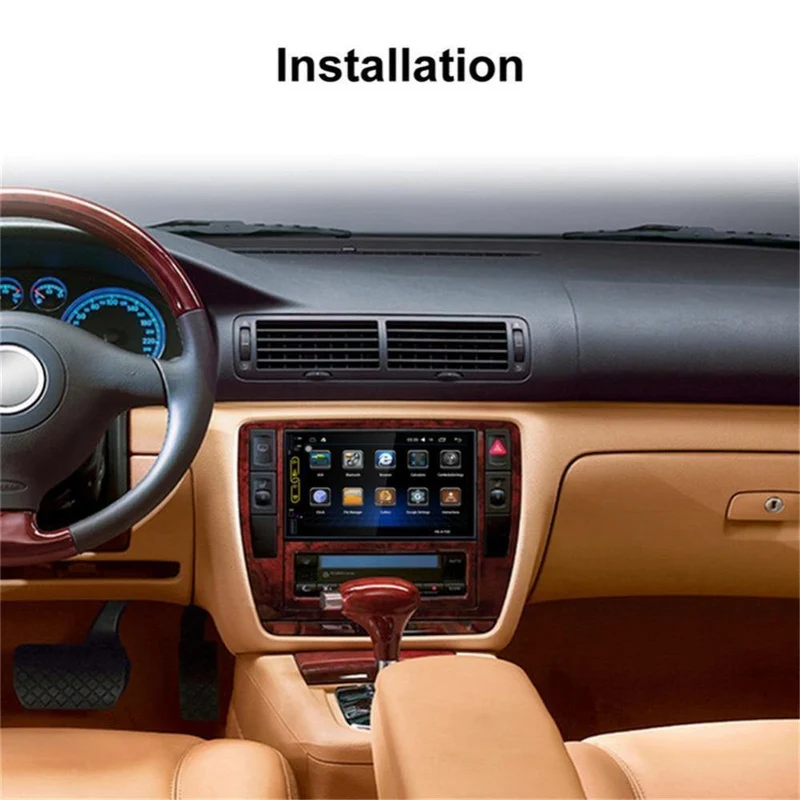 FHD kapazitiver Touchscreen, Autoradio, Medien-DVD-Player, integriertes WLAN, GPS-Navigation, Android 6.0-System, Mobiltelefon