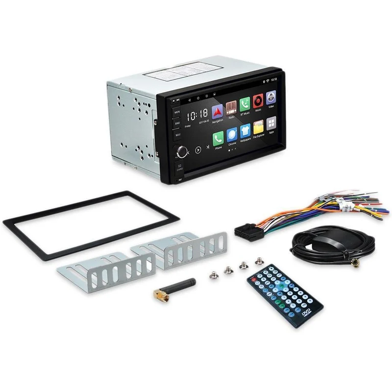 Universal 2 Din Auto Spieler Android 6.0 Autoradio Spieler MP3 Auto Audio Spieler Video Multimedia GPS AM RDS FM Radio Bluetooth 2GB