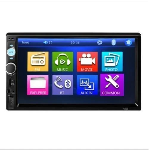 Universal 7010B Auto MP5 Player 7inch 2Din Touchscreen Audio Stereo Multimedia FM / MP5 / USB / AUX / Bluetooth Kamera Auto Video Player