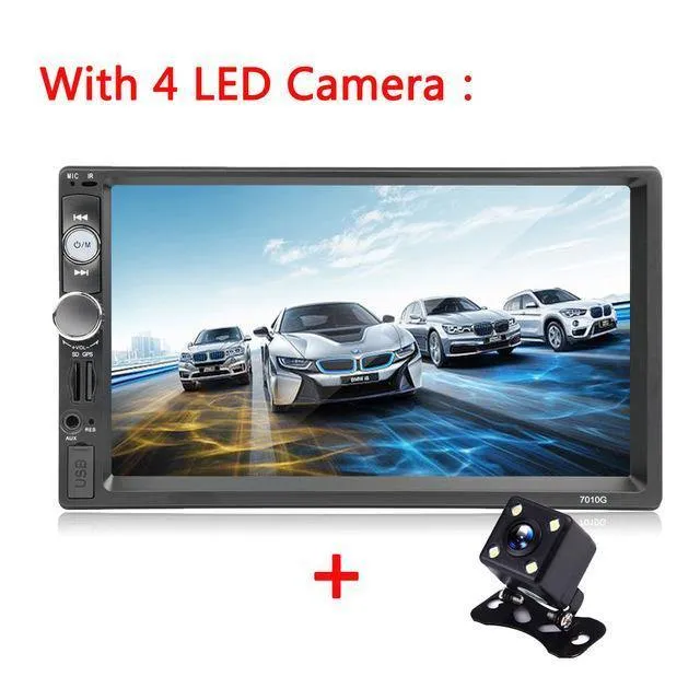2 din 7'' HD Auto Radio GPS Navigation Player Kamera Bluetooth AUX MP5 Stereo FM Audio USB Auto Elektronische 2din Autoradio