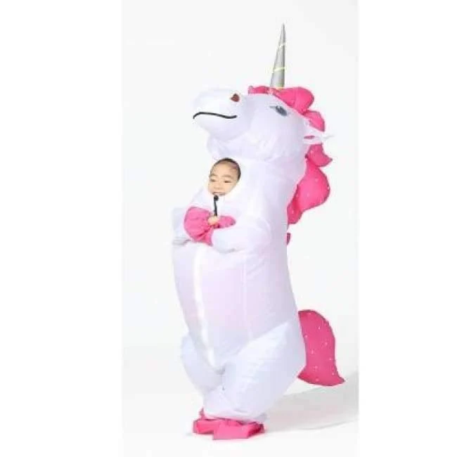 Aufblasbare Einhorn-Kostüme, Karneval, Prinzessinnen-Outfit, Purim-Party, Kostüm, Halloween-Kostüme für Kinder, Damen, Herren, Erwachsene