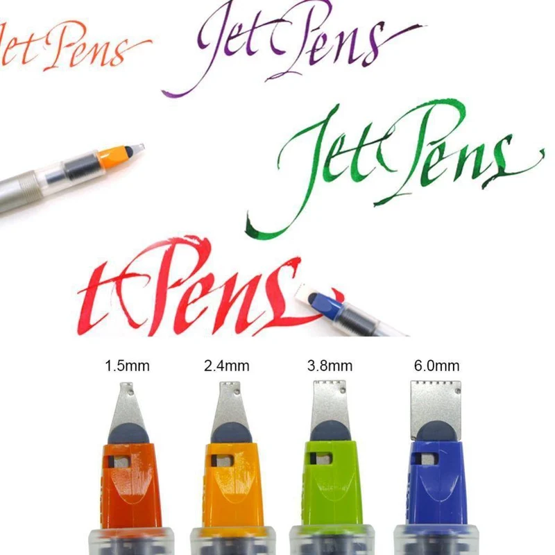 1-teiliges Pilot Parallel Kalligraphie-Stift-Set mit 12 Farben, Nachfüllpatrone für arabisches Gothic-Design