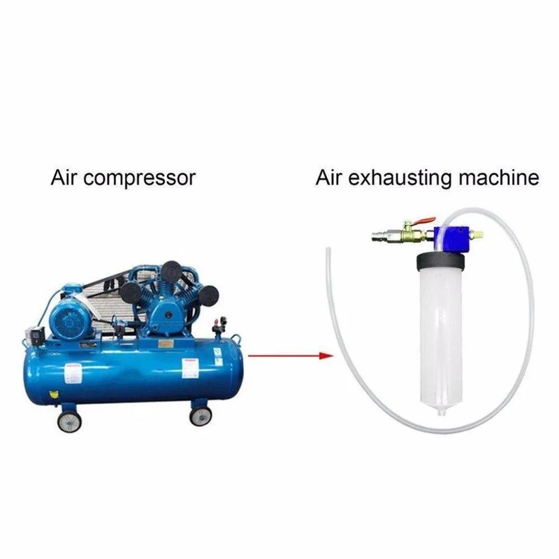 Auto Auto Bremsflüssigkeit Ölwechsel Ersatzwerkzeug Hydraulikkupplungsölpumpe Ölentlüfter Leerer Austausch Geleertes Kit Drop Shipping