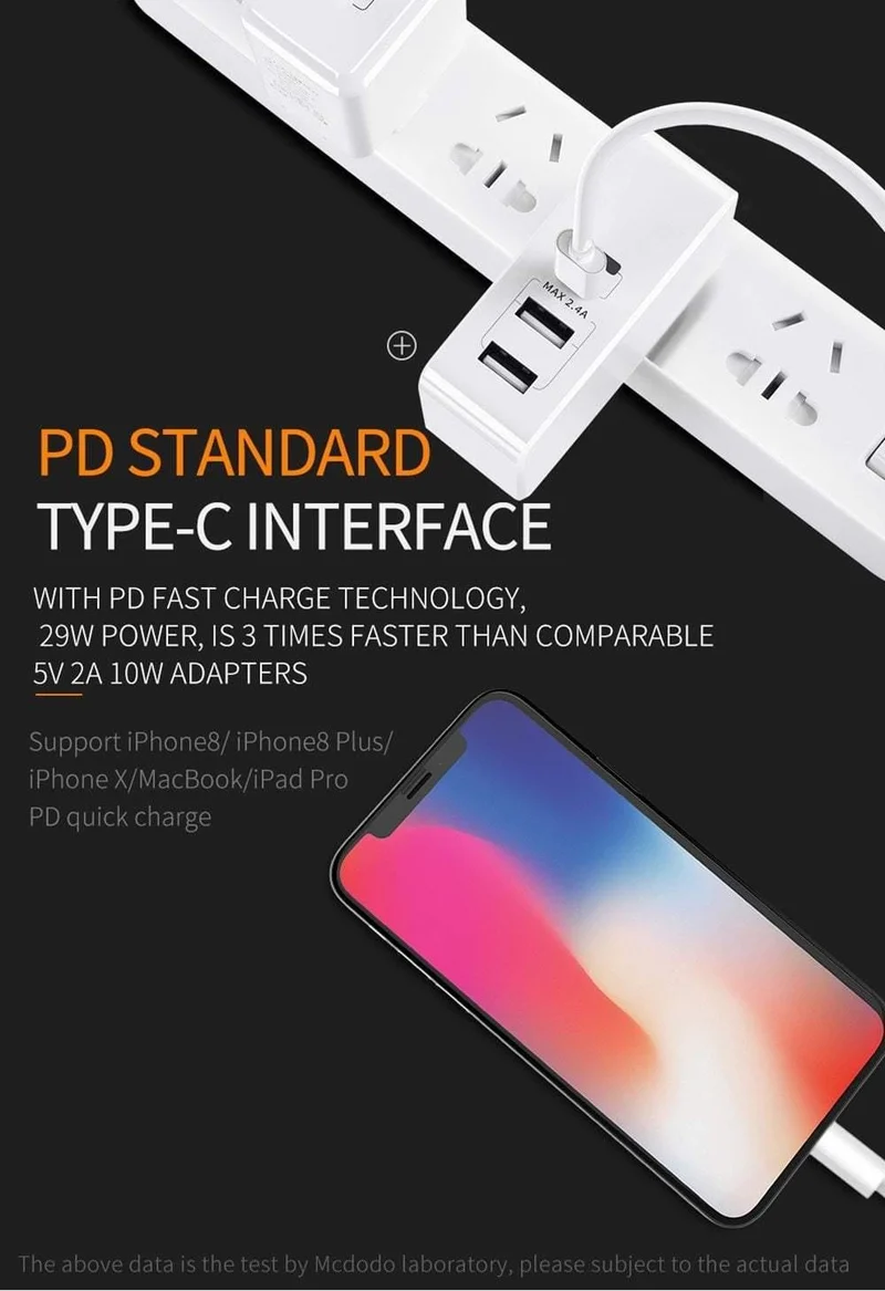EU/US USB Typ C PD Adapter 41W Schnelles USB-Ladegerät Handy Schnellladung USB für MacBook iPhone XS Max Samsung Xiaomi Huawei