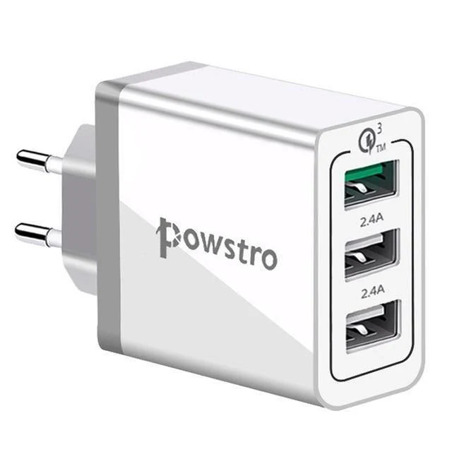 30 W Quick Charge 3.0 USB-Ladegerät 3 USB-Handy-Ladegerät-Adapter Wandladegeräte für iPhone Samsung Android-Handy