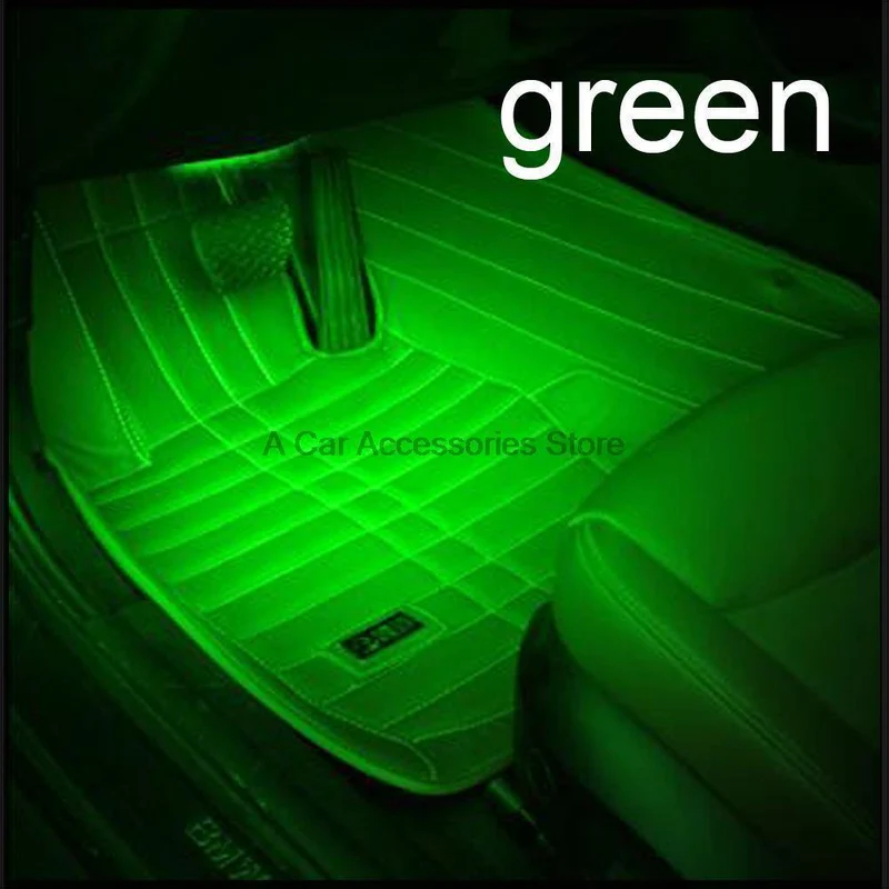 4x9 LED 8 FARBEN Led Auto Atmosphäre Lichter Dekoration Lampe 12v Auto Auto Led Innen Lichter Glow dekorative Lampe Birne