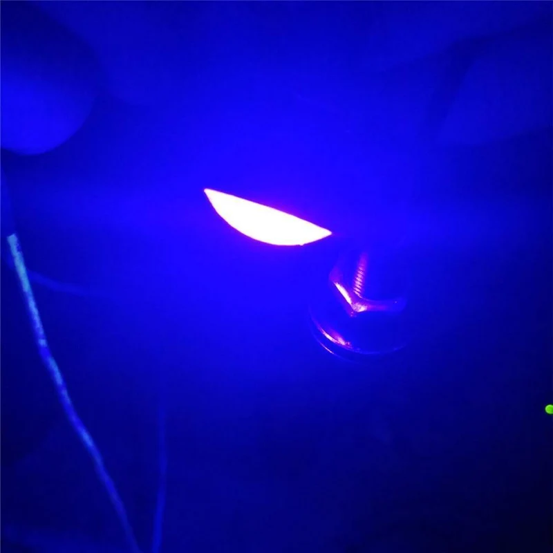 10 stücke 9W 12V 24V 18MM 23MM LED Eagle Eye Licht Auto Nebel DRL Tagfahrlicht rückwärts Parken Signal Gelb Bernstein Blau Weiß Rot