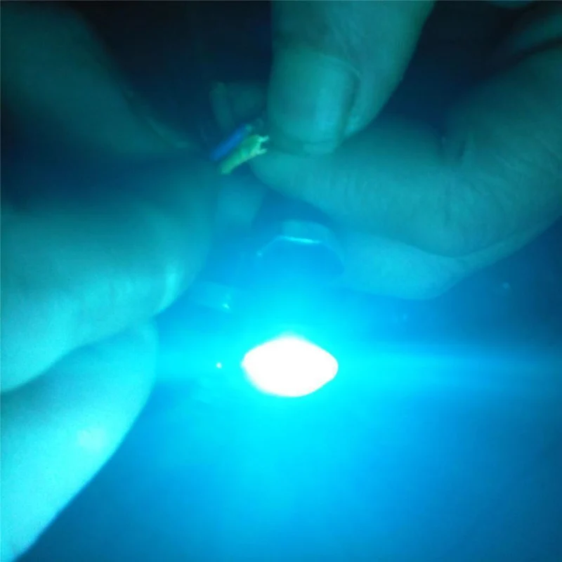 10 stücke 9W 12V 24V 18MM 23MM LED Eagle Eye Licht Auto Nebel DRL Tagfahrlicht rückwärts Parken Signal Gelb Bernstein Blau Weiß Rot