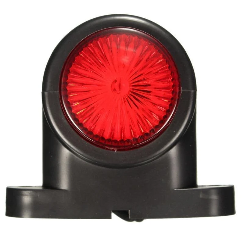 2 Stücke 8 LEDS Auto Lkw Hinten Schwanz Parken Licht Warnleuchten Stopp Signal Bremse Lampen Doppel Seiten Marker Anhänger Lichter 10-24V