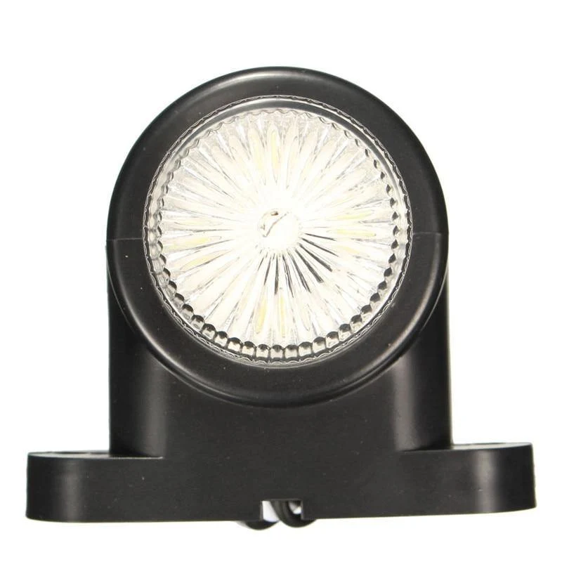 2 Stücke 8 LEDS Auto Lkw Hinten Schwanz Parken Licht Warnleuchten Stopp Signal Bremse Lampen Doppel Seiten Marker Anhänger Lichter 10-24V