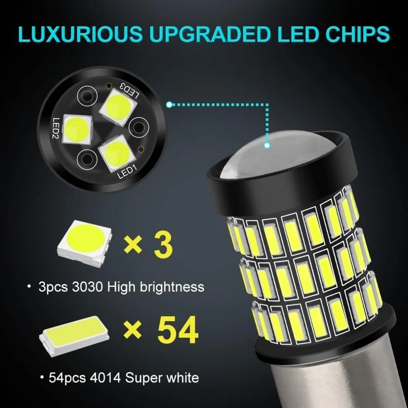 2 stücke 1156 BA15S P21W LED BAU15S PY21W Led-lampe R5W R10W 12V Weiß Rot Bernstein Auto Licht blinker Bremse Schwanz Bremsleuchte Auto